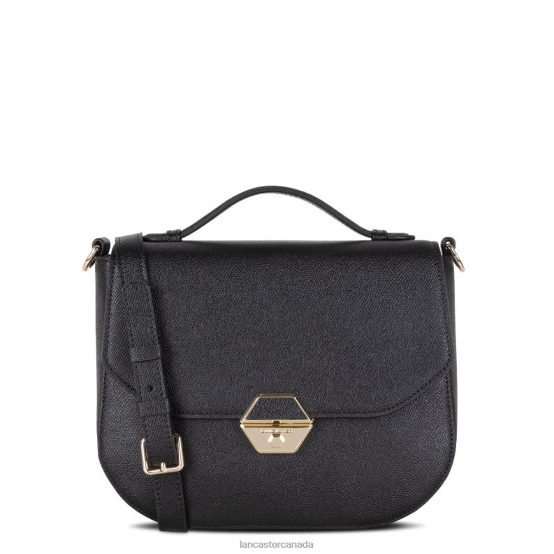 Women Shoulder Bag Delphino 4J6H3859 Bag Noir Lancaster Paris