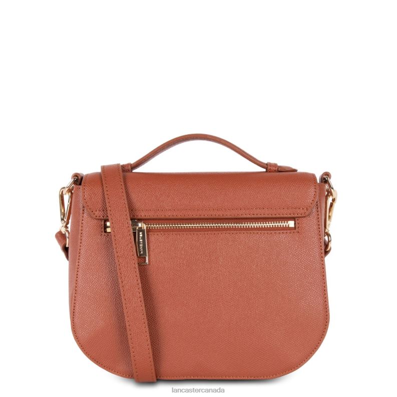 Women Shoulder Bag Delphino 4J6H3860 Bag Noisette Lancaster Paris