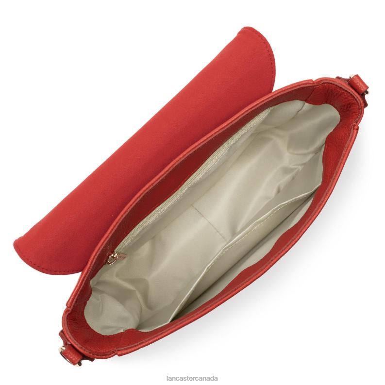 Women Shoulder Bag Dune 4J6H2546 Bag Rouge Lancaster Paris