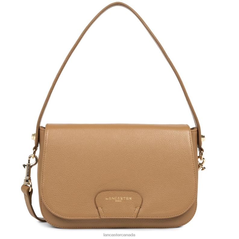 Women Shoulder Bag Dune 4J6H2549 Bag Camel Lancaster Paris