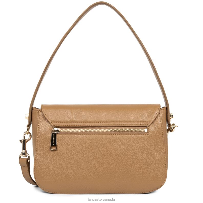 Women Shoulder Bag Dune 4J6H2549 Bag Camel Lancaster Paris