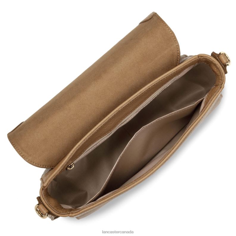 Women Shoulder Bag Dune 4J6H2549 Bag Camel Lancaster Paris