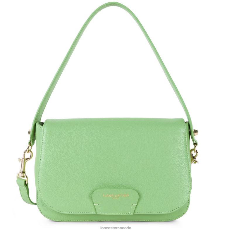 Women Shoulder Bag Dune 4J6H2550 Bag Vert Amande Lancaster Paris