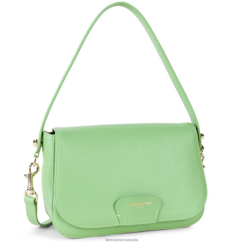 Women Shoulder Bag Dune 4J6H2550 Bag Vert Amande Lancaster Paris