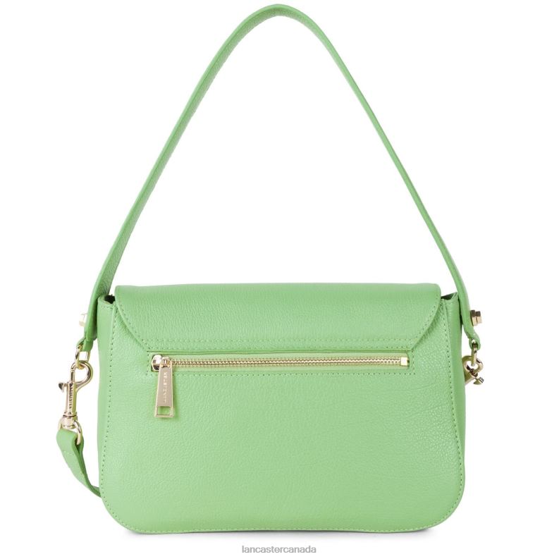Women Shoulder Bag Dune 4J6H2550 Bag Vert Amande Lancaster Paris