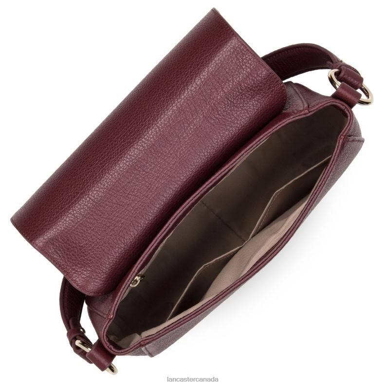 Women Shoulder Bag Dune Lightweight 4J6H4364 Bag Pourpre Lancaster Paris