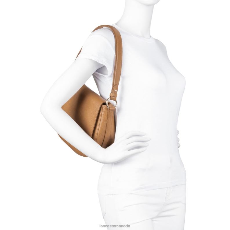 Women Shoulder Bag Dune Lightweight 4J6H4365 Bag Camel Lancaster Paris