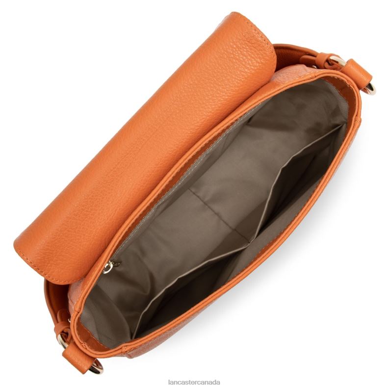 Women Shoulder Bag Dune Lightweight 4J6H4366 Bag Orange Lancaster Paris
