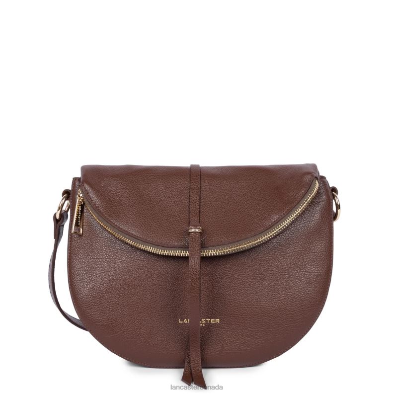 Women Shoulder Bag Dune New 4J6H3884 Bag Chataigne Lancaster Paris