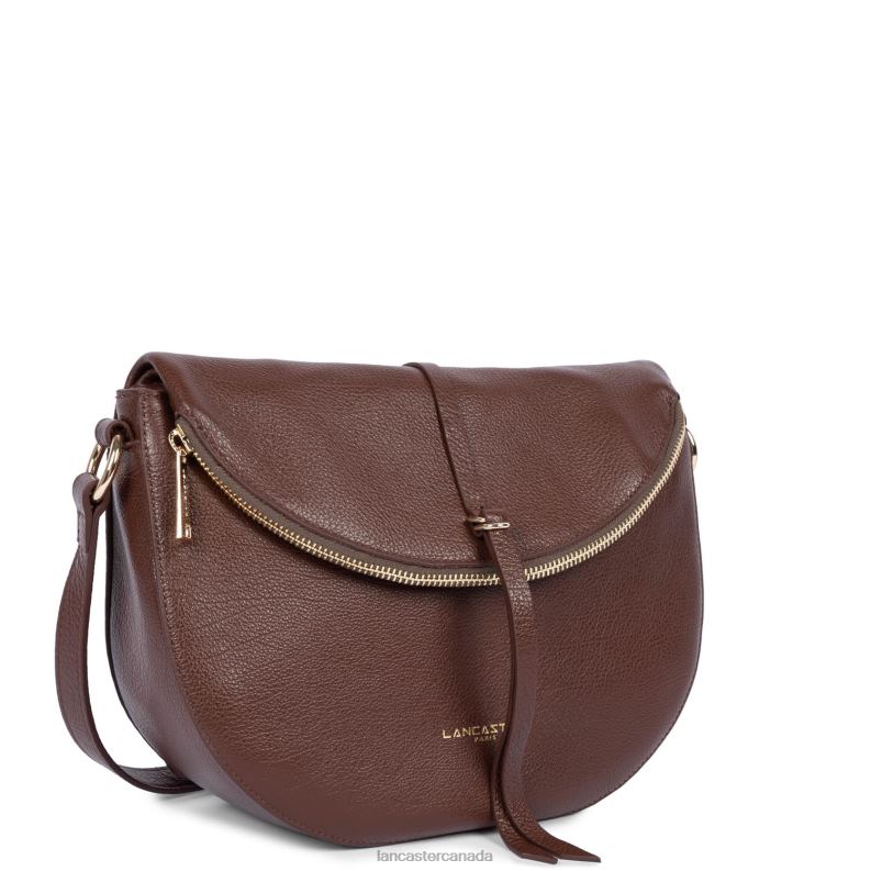 Women Shoulder Bag Dune New 4J6H3884 Bag Chataigne Lancaster Paris