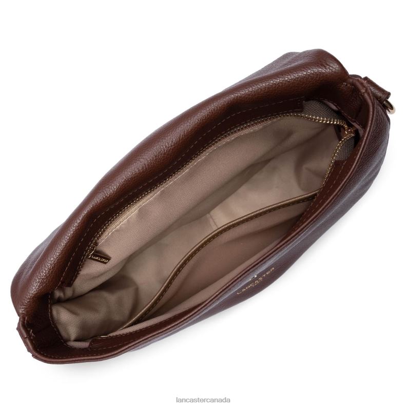 Women Shoulder Bag Dune New 4J6H3884 Bag Chataigne Lancaster Paris