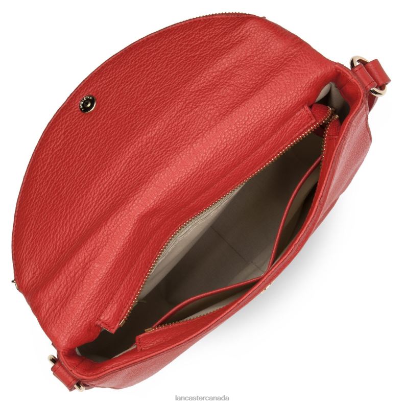 Women Shoulder Bag Dune New 4J6H3896 Bag Rouge Lancaster Paris