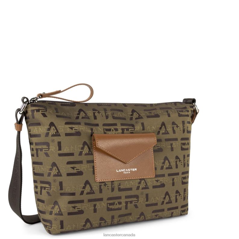 Women Shoulder Bag Logo Kba 4J6H3918 Bag Marron Lancaster Paris