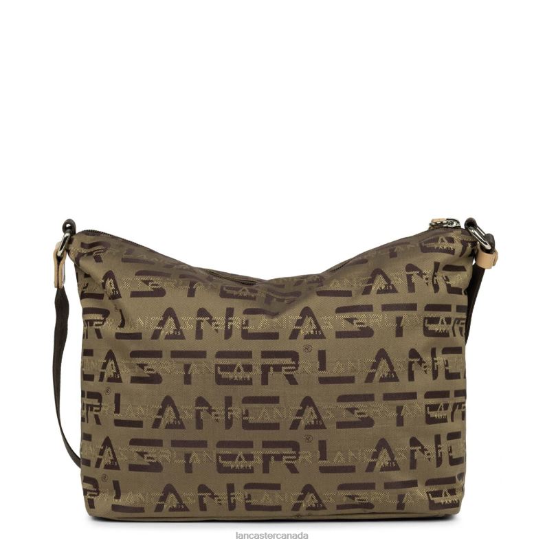 Women Shoulder Bag Logo Kba 4J6H3920 Bag Marron-Naturel-Jade Lancaster Paris