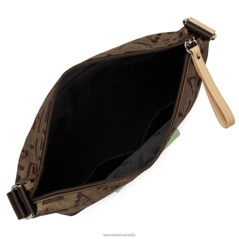 Women Shoulder Bag Logo Kba 4J6H3920 Bag Marron-Naturel-Jade Lancaster Paris
