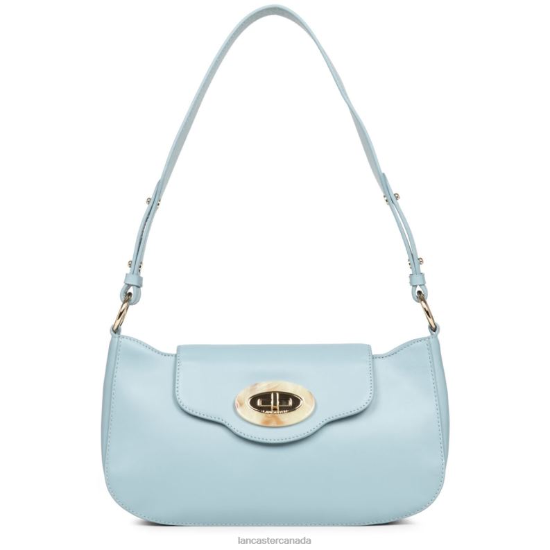 Women Shoulder Bag Marble Touch 4J6H4238 Bag Bleu Cendre Lancaster Paris