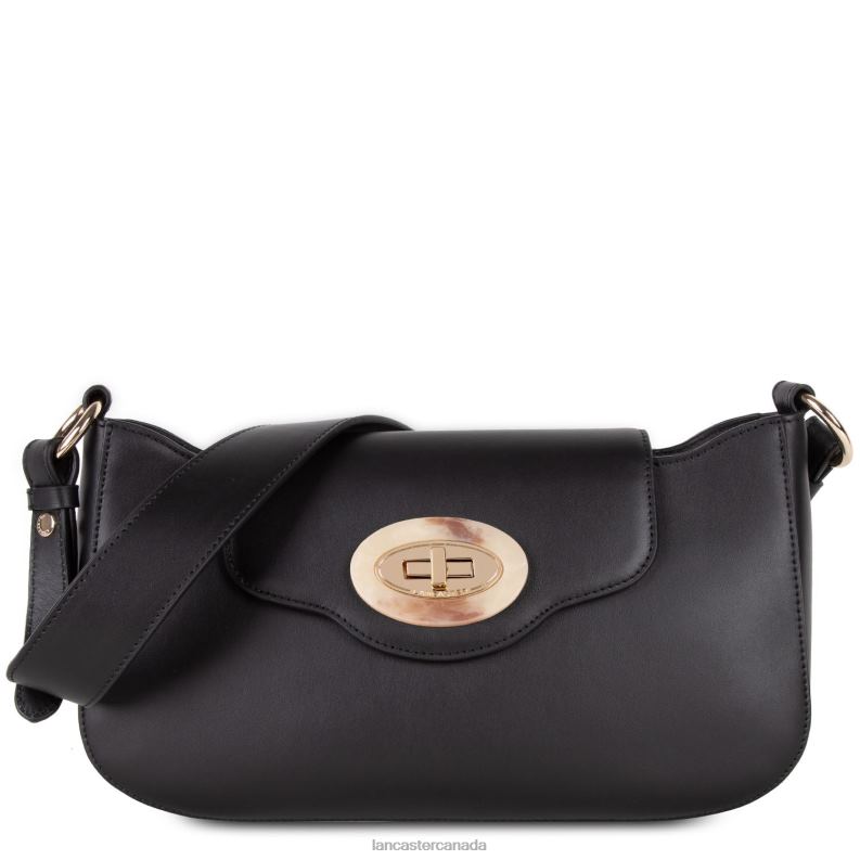 Women Shoulder Bag Marble Touch 4J6H4239 Bag Noir Lancaster Paris
