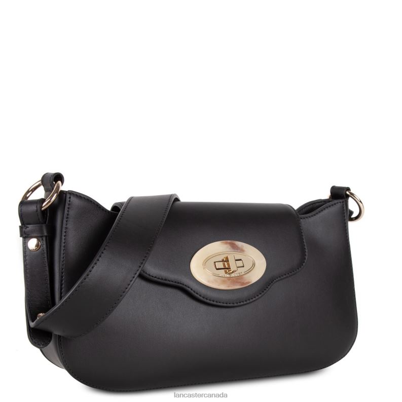 Women Shoulder Bag Marble Touch 4J6H4239 Bag Noir Lancaster Paris