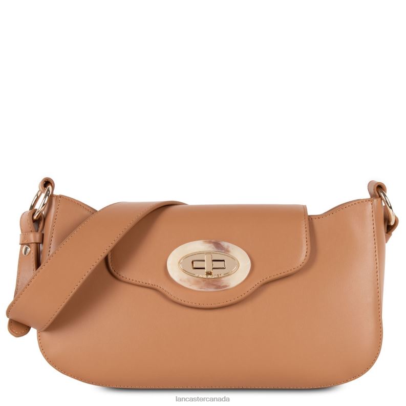 Women Shoulder Bag Marble Touch 4J6H4240 Bag Camel Lancaster Paris