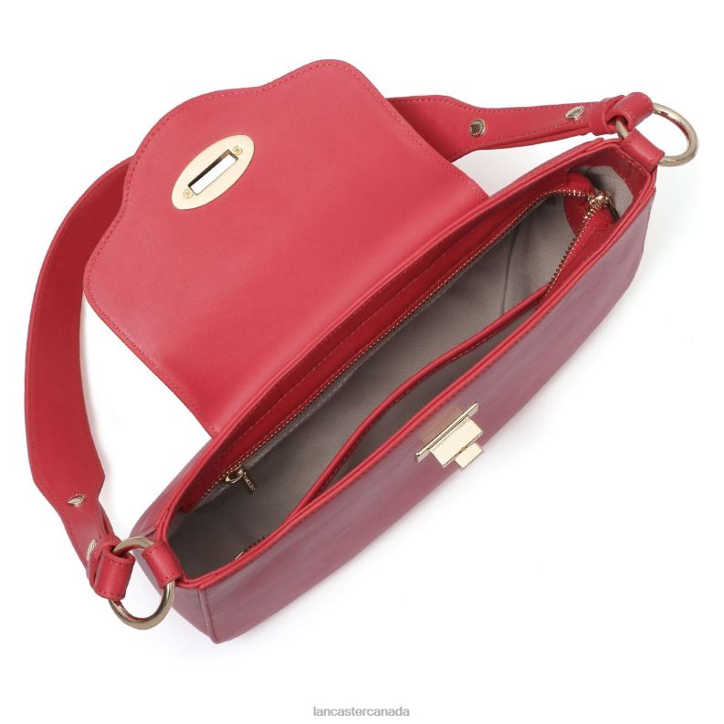 Women Shoulder Bag Marble Touch 4J6H4243 Bag Vermillon Lancaster Paris