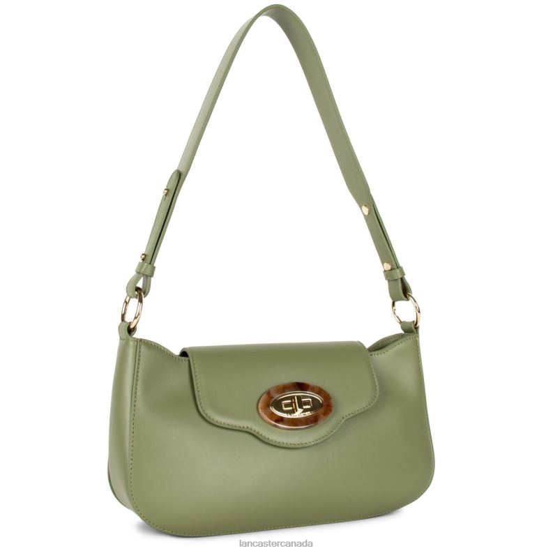 Women Shoulder Bag Marble Touch 4J6H4245 Bag Olive Lancaster Paris
