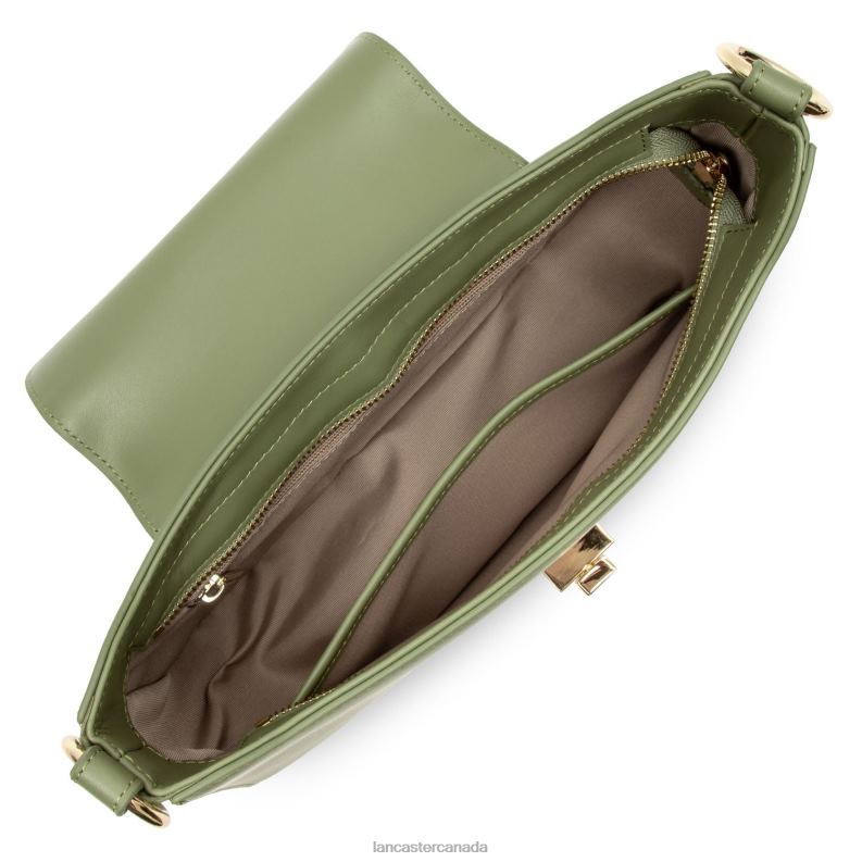 Women Shoulder Bag Marble Touch 4J6H4245 Bag Olive Lancaster Paris