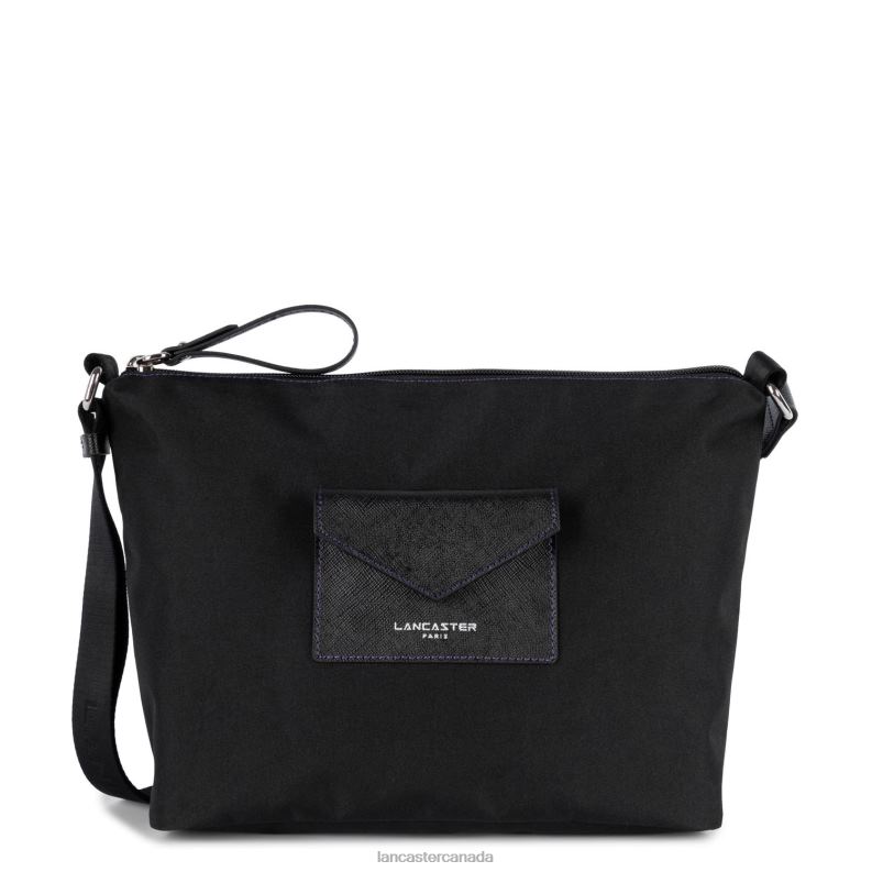 Women Shoulder Bag Smart Kba 4J6H3969 Bag Noir-Violet Lancaster Paris