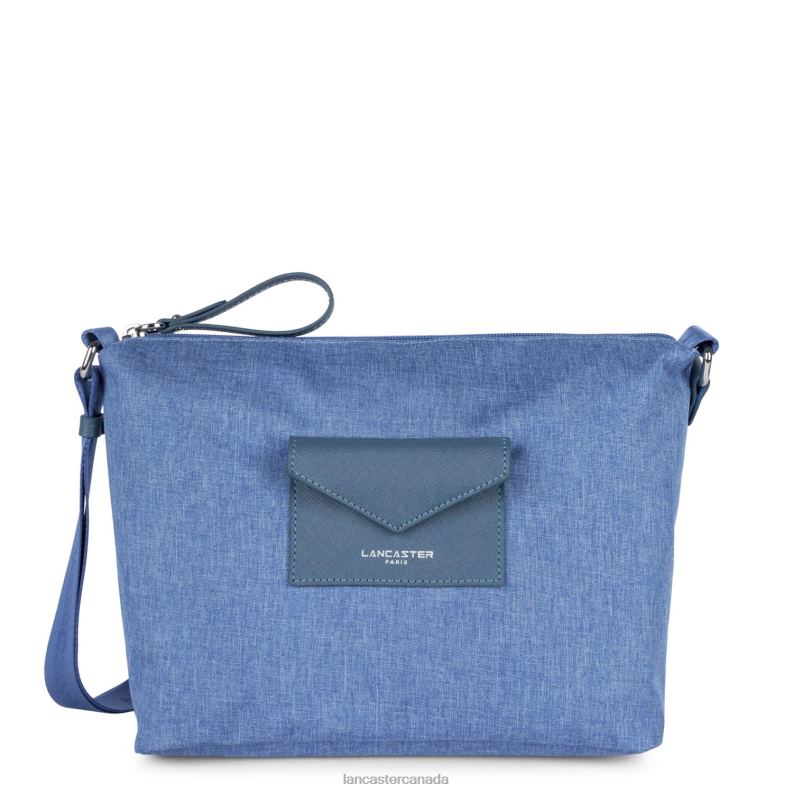 Women Shoulder Bag Smart Kba 4J6H3974 Bag Bleu Stone Lancaster Paris