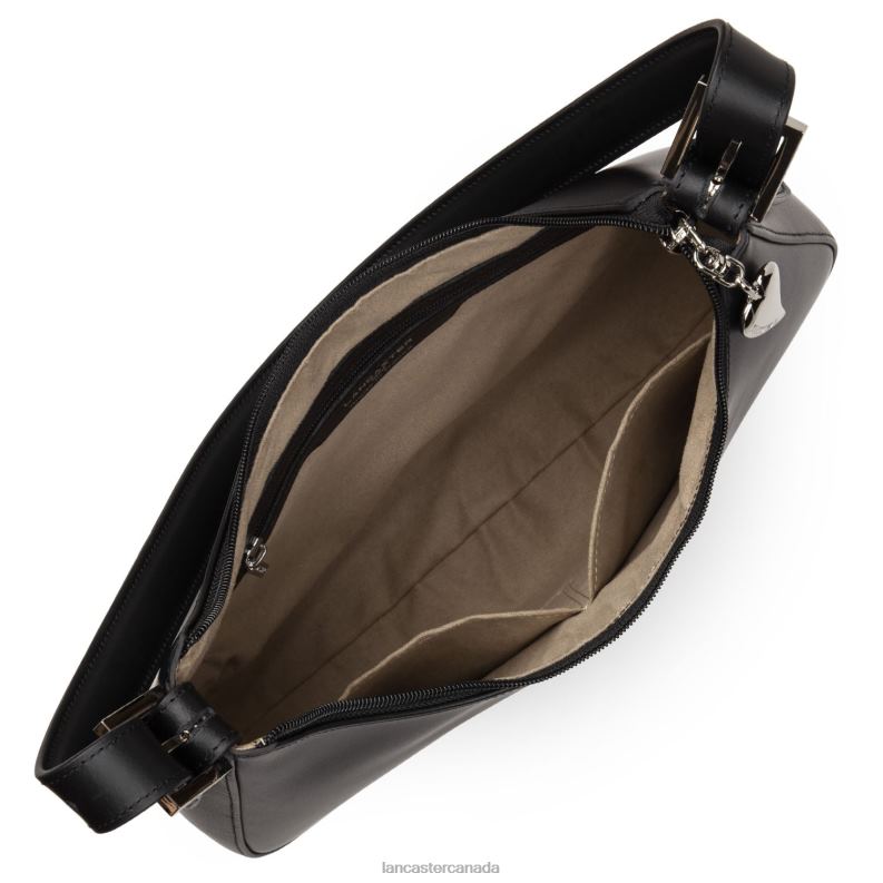 Women Shoulder Bag Smooth 4J6H4392 Bag Noir Lancaster Paris