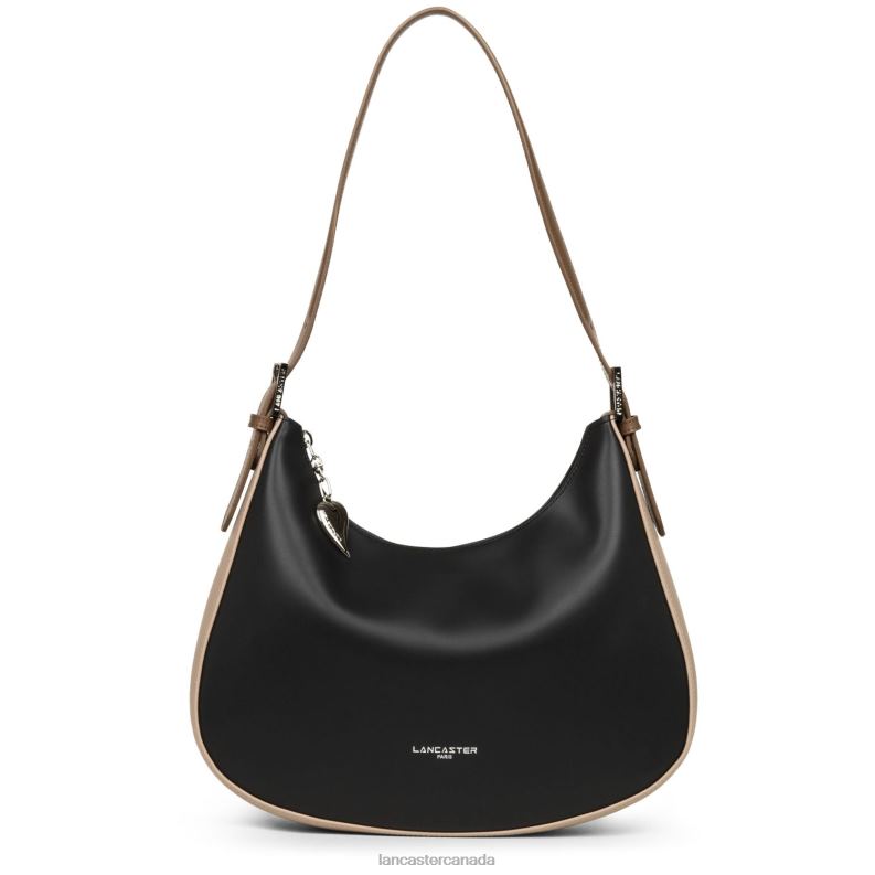 Women Shoulder Bag Smooth 4J6H4395 Bag Noir-Nude-Vison Lancaster Paris