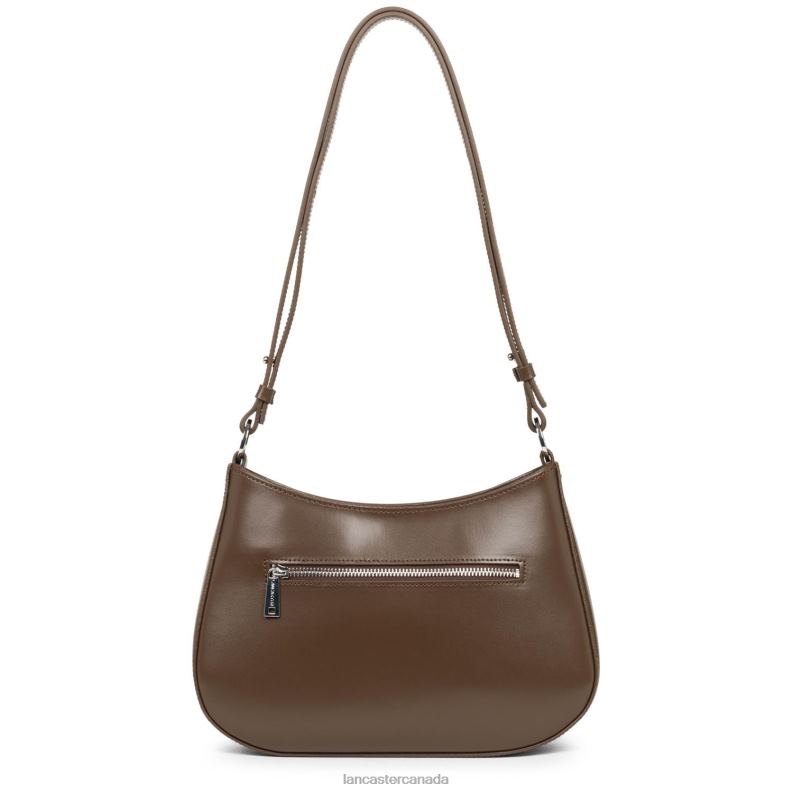 Women Shoulder Bag Suave Ace 4J6H3198 Bag Marron Lancaster Paris