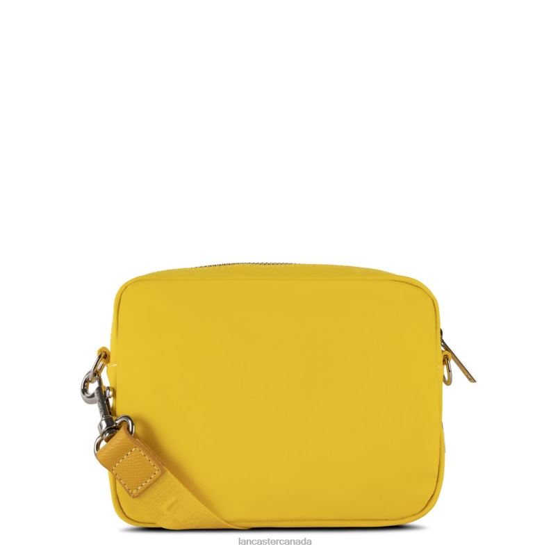 Women Small Reporter Bag Basic Premium 4J6H4065 Bag Jaune Lancaster Paris