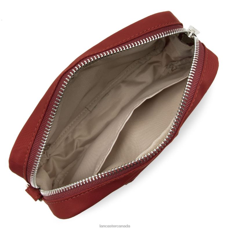 Women Small Reporter Bag Basic Premium 4J6H4066 Bag Cerise Lancaster Paris