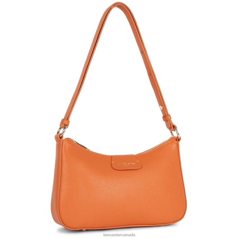 Women Small Shoulder Bag Dune 4J6H4207 Bag Orange Lancaster Paris