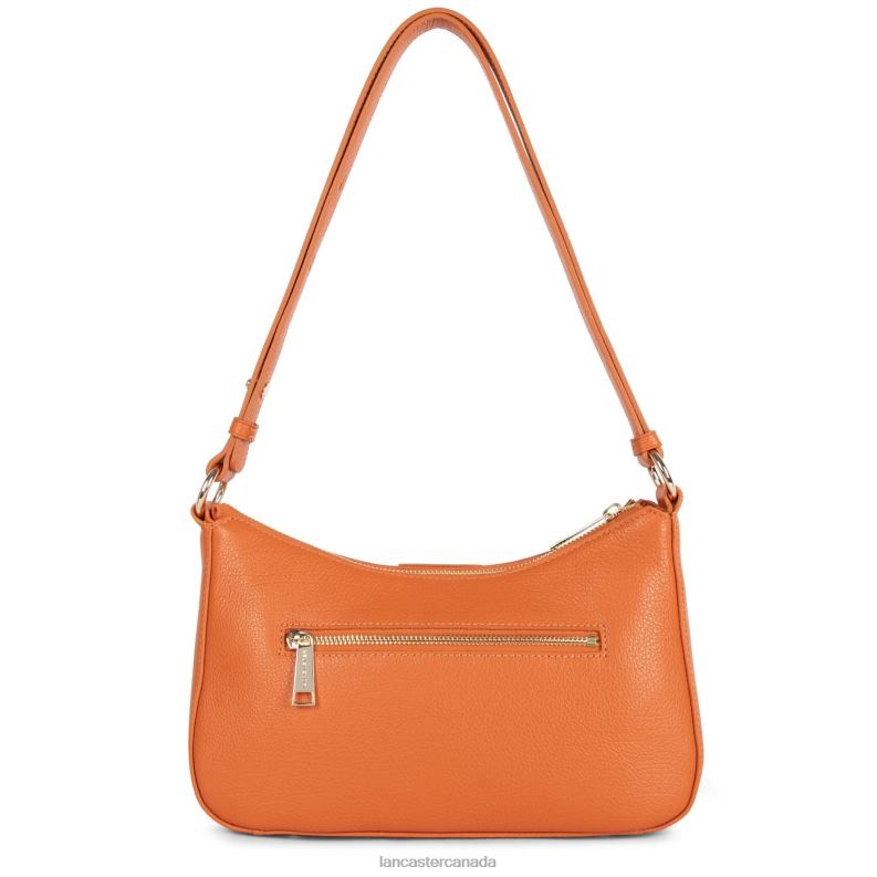 Women Small Shoulder Bag Dune 4J6H4207 Bag Orange Lancaster Paris