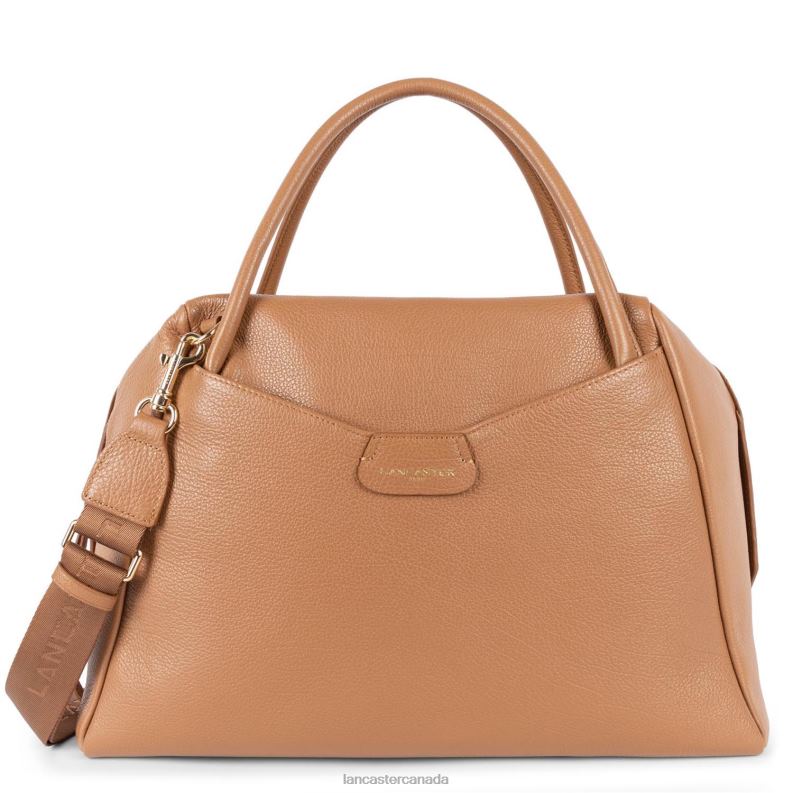 Women Extra Large Tote Bag Dune 4J6H4494 Bag Camel Lancaster Paris