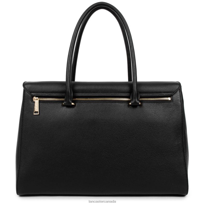 Women Extra Large Tote Bag Foulonne Milano 4J6H2682 Bag Noir Lancaster Paris