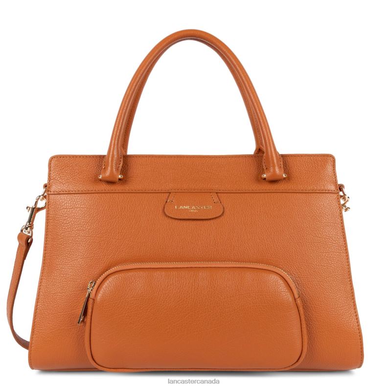 Women Large Tote Bag Dune 4J6H4497 Bag Gold Lancaster Paris