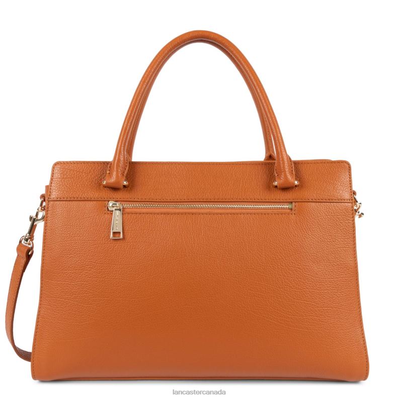 Women Large Tote Bag Dune 4J6H4497 Bag Gold Lancaster Paris