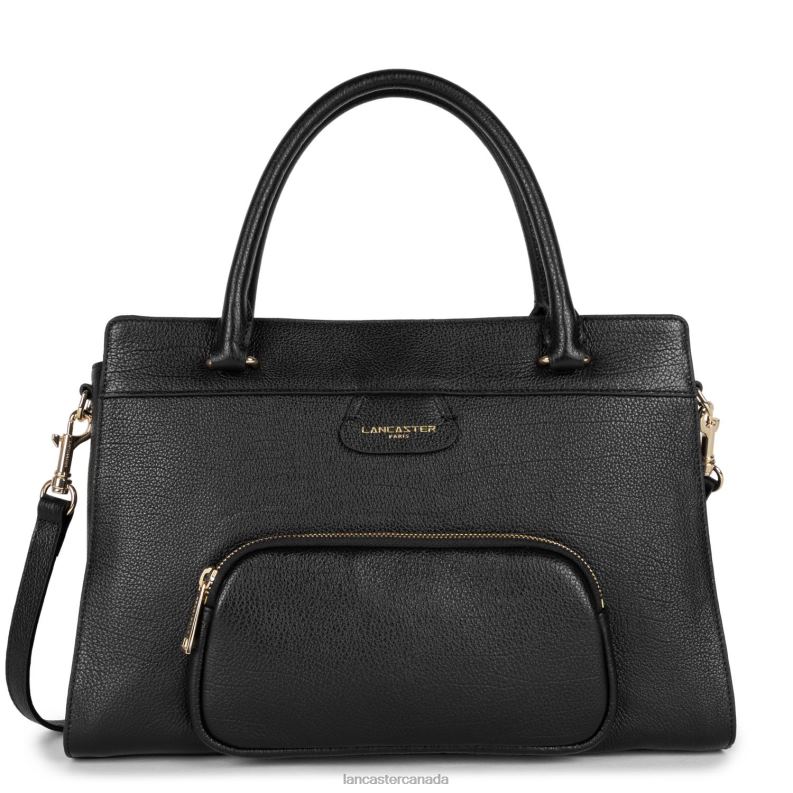 Women Large Tote Bag Dune 4J6H4501 Bag Noir Lancaster Paris