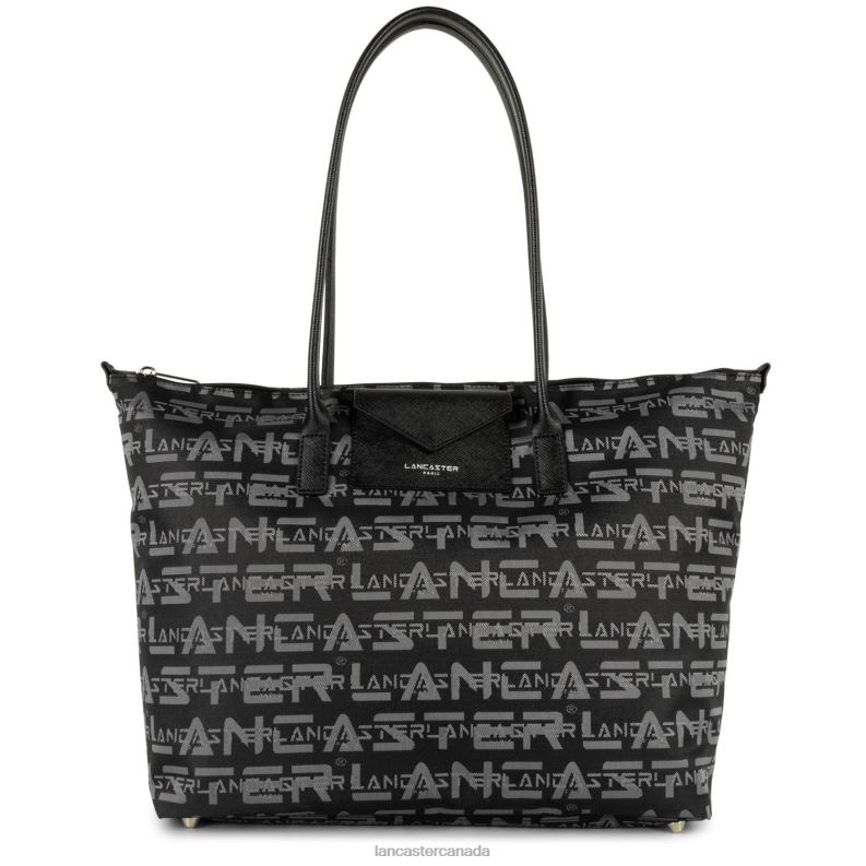 Women Large Tote Bag Logo Kba 4J6H2859 Bag Noir Lancaster Paris