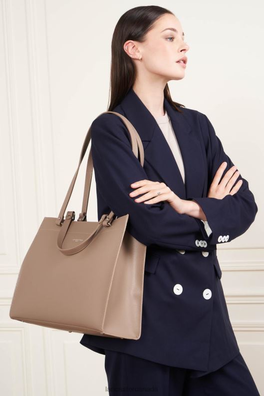 Women Large Tote Bag Sierra 4J6H4466 Bag Galet Lancaster Paris