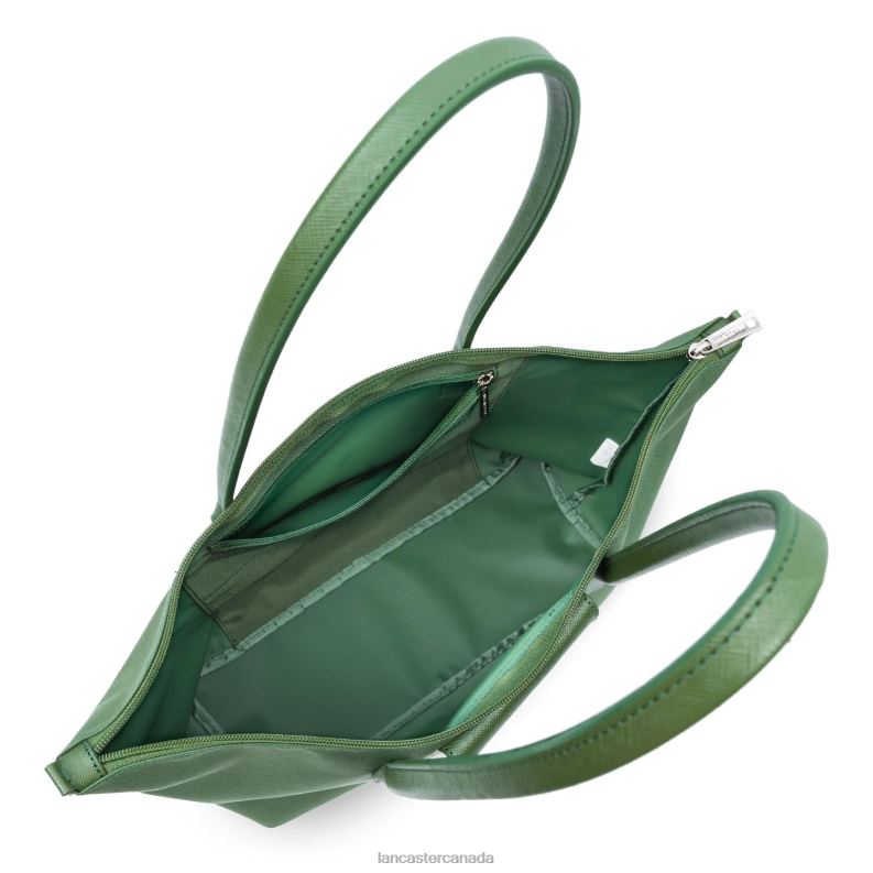 Women Large Tote Bag Smart Kba 4J6H637 Bag Vert Pin Lancaster Paris