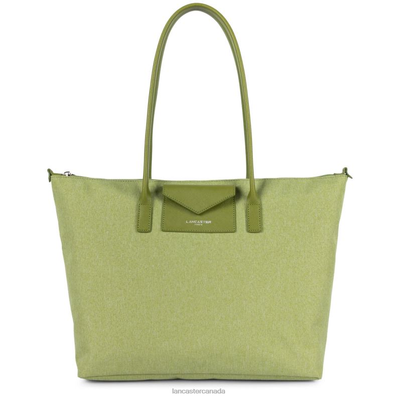 Women Large Tote Bag Smart Kba 4J6H642 Bag Olive Lancaster Paris