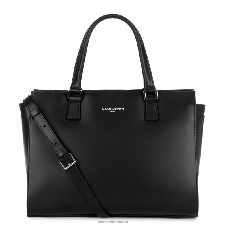 Women Large Tote Bag Smooth 4J6H3138 Bag Noir Lancaster Paris
