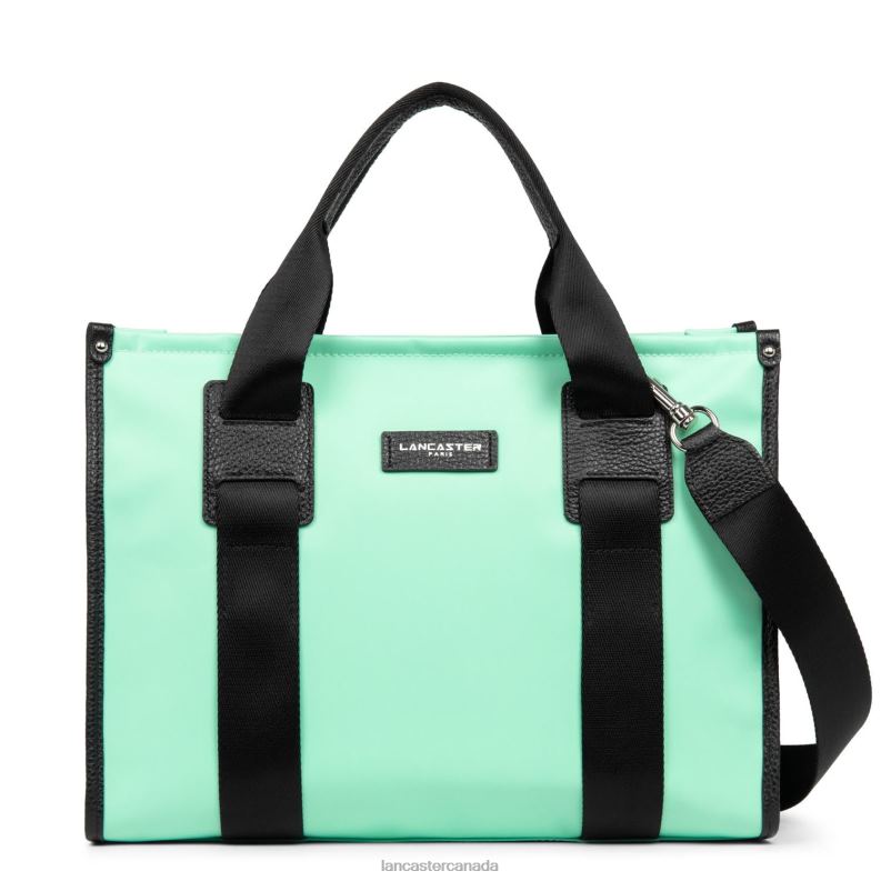 Women M Tote Bag Basic Faculty 4J6H4473 Bag Bleu Lagon Lancaster Paris