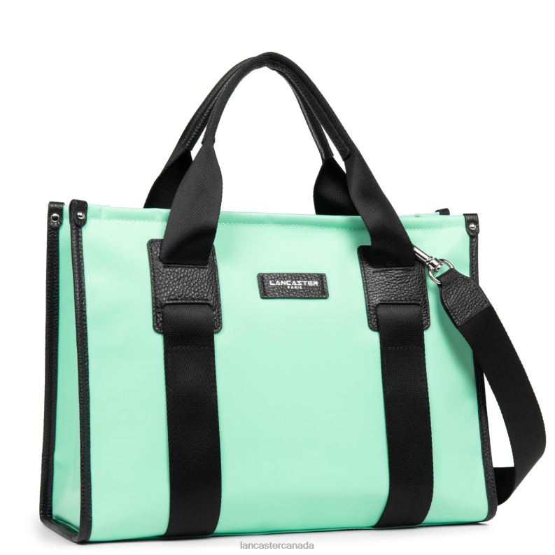Women M Tote Bag Basic Faculty 4J6H4473 Bag Bleu Lagon Lancaster Paris