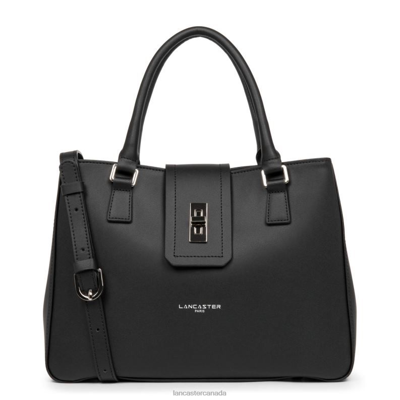 Women M Tote Bag City Mae 4J6H3585 Bag Noir Lancaster Paris