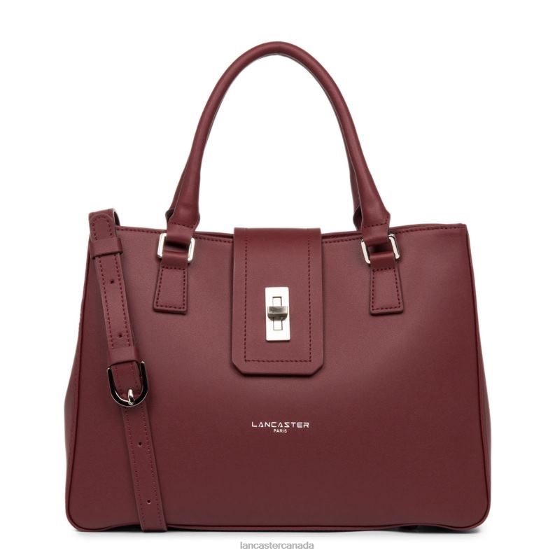 Women M Tote Bag City Mae 4J6H3586 Bag Betterave Lancaster Paris