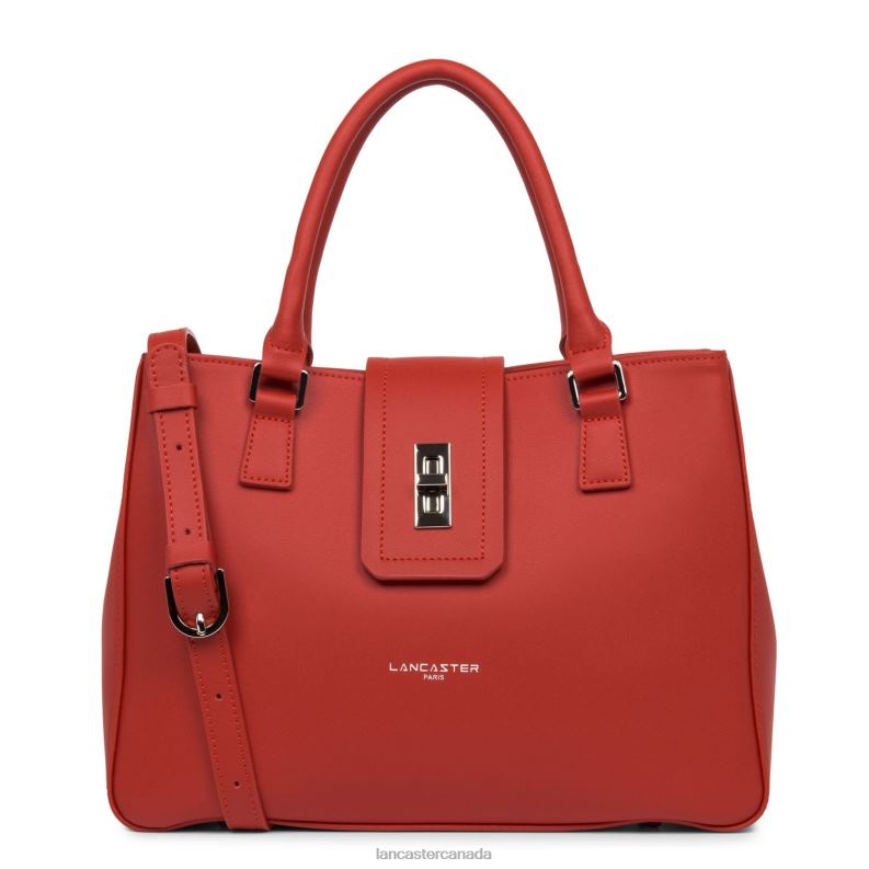 Women M Tote Bag City Mae 4J6H3587 Bag Rouge Lancaster Paris